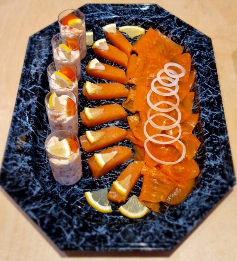 Plateau Trio de Saumon